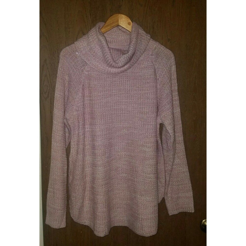 It's Our Time Juniors Pink Turtleneck Sweater Size XXL